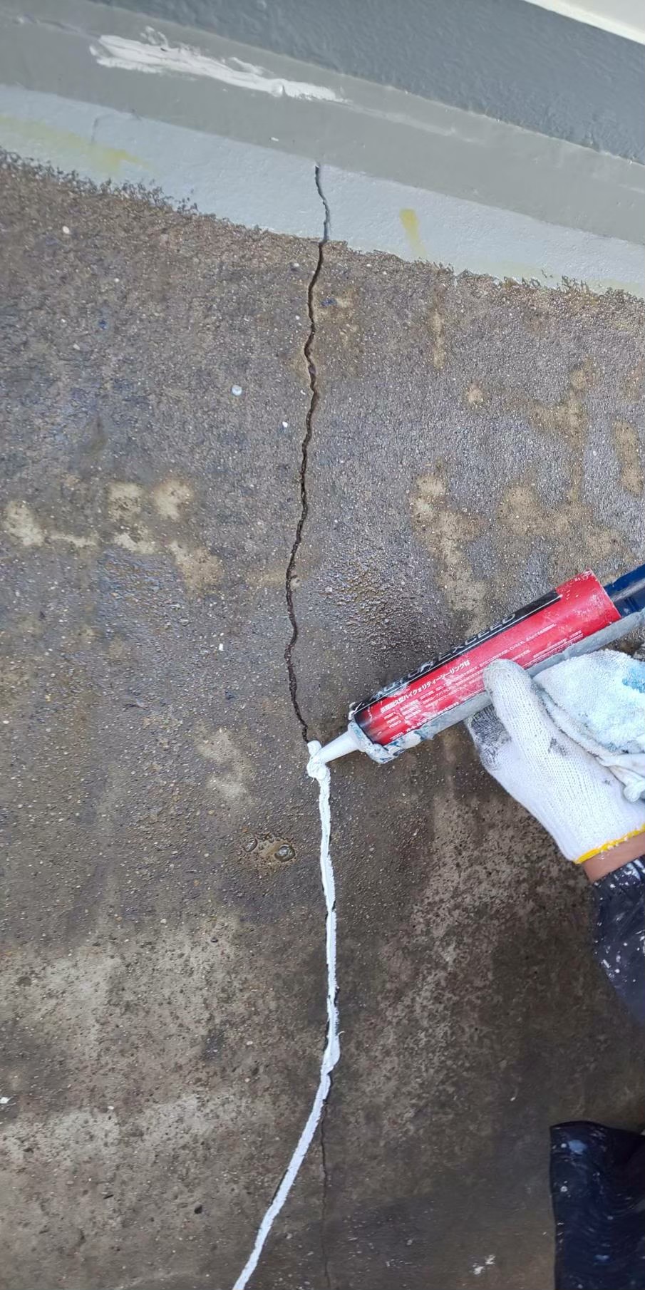 ひび割れ-1